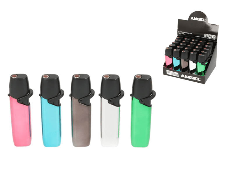 Angel jet flame aanstekers 5 display 25 stuks