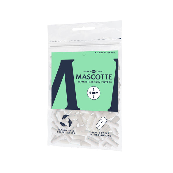 Mascotte original slim filters 6mm voordeel verpakking 120+30