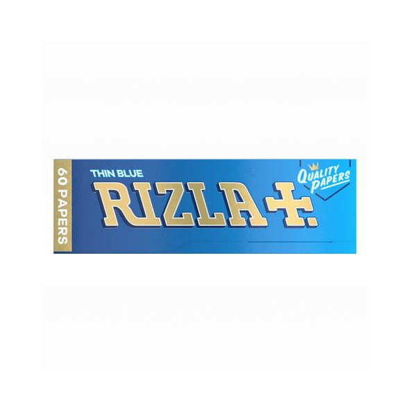 Rizla blauw vloei display (2x 50 boekjes) met 60 velletjes