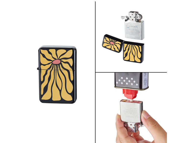 Flower aansteker benzine 12 stuks display
