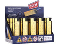 Prof gold bar jet flame 25 stuks display
