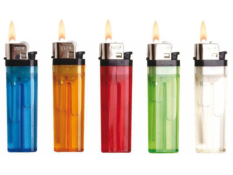 Prof wegwerp aanstekers 50 stuks display